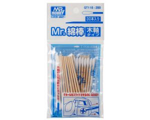 MR. COTTON SWAB SET WOODEN STICK TYPE GT-118 GT-118