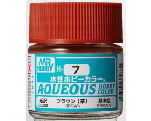 AQUEOUS HOBBY COLORS 10 ML BROWN H-007 H-007