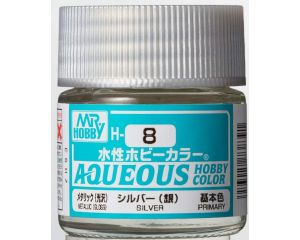 AQUEOUS HOBBY COLORS 10 ML SLIVER H-008 H-008