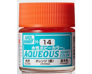 AQUEOUS HOBBY COLORS 10 ML ORANGE H-014 H-014