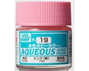 AQUEOUS HOBBY COLORS 10 ML PINK H-019 H-019