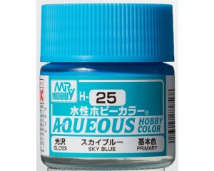 AQUEOUS HOBBY COLORS 10 ML SKY BLUE H-025 H-025