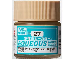AQUEOUS HOBBY COLORS 10 ML TAN H-027 H-027