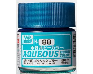 AQUEOUS HOBBY COLORS 10 ML METALLIC BLUE H-088 H-088