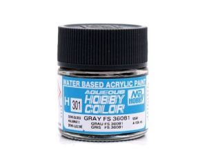 AQUEOUS HOBBY COLORS 10 ML GRAY FS 36081 H-301 H-301