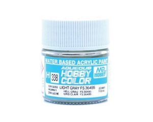 AQUEOUS HOBBY COLORS 10 ML LIGHT GRAY FS36495 H-338 H-338