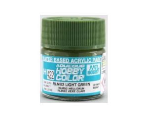 AQUEOUS HOBBY COLORS 10 ML RLM82 LIGHT GREEN H-422 H-422