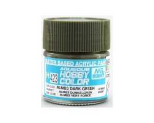 AQUEOUS HOBBY COLORS 10 ML RLM83 DARK GREEN H-423 H-423