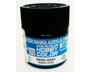 AQUEOUS HOBBY COLORS 10 ML DARK GRAY H-513 H-513