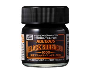 AQUEOUS BLACK SURFACER 1000 40 ML JAR HSF-03 HSF-03