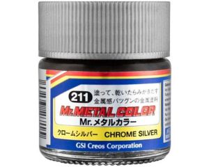 MR. METAL COLORS 10 ML CHROME SILVER MC-211 MC-211