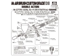 MR. AIRBRUSH CUSTOM NEEDLE 771-6 PS-771-6