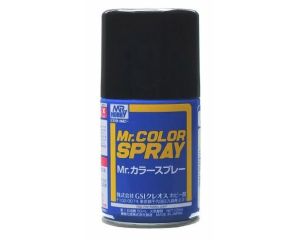 MR. COLOR SPRAY 100 ML FLAT BLACK S-033 S-033