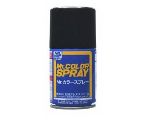 MR. COLOR SPRAY 100 ML SEMI GLOSS BLACK S-092 S-092