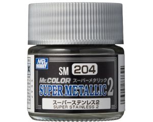 MR. COLOR SUPER METALLIC II 10 ML STAINLESS II SM-204 SM-204