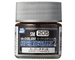 MR. COLOR SUPER METALLIC II 10 ML TITANIUM II SM-205 SM-205
