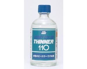 MR. AQUEOUS HOBBY COLOR THINNER 110 ML T-110 T-110