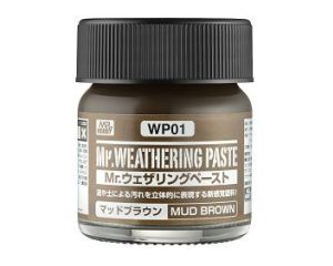 MR. WEATHERING PASTE MUD BROWN WP-01 WP-01