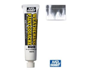 MR. WEATHERING PAINT GOUACHE BASIC WHITE WT-01 WT-01