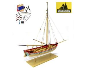 1/48 MODEL SHIPWAYS 18TH CENTURY LONGBOAT KIT MS1457CBT