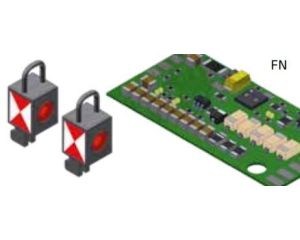 2 ST ZUGSCHLUSSLAMPEN ELEKTRISCH DE 2 ST DIGITAL 950081
