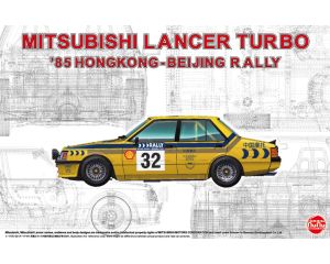 1/24 MITSUBISHI LANCER 2000 TURBO HONG KONG-BEIJING 1985 #32 PN24032