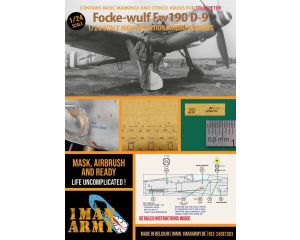 1/24 FOCKE-WULF FW 190 D-9 TRUMPETER (3/24) * 24DET003