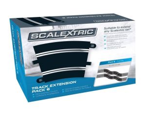 TRACK EXTENSION PACK 6 8 X RADIUS 3 CURVE 22.5° ** C8555