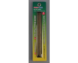 20CM BRASS PIPE SET 2 8PCS 09943