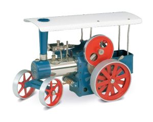 DAMPFTRAKTOR ROT/BLAU D405 00405