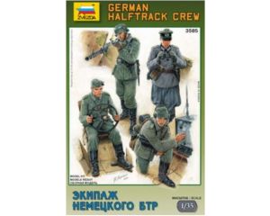 1/35 GERMAN HALFTRACK CREW (4/23) * 3585