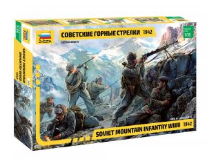 1/35 SOVIET MOUNTAIN TROOPS WWII (RR) ** 3606