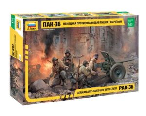 1/35 GERMAN ANTI-TANK GUN WITH CREW PAK-36 3610