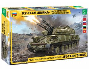 1/35 SOVIET SELF PR. ANTI-AIRCRAFT GUN ZSU-23-4M SHILKA 3635