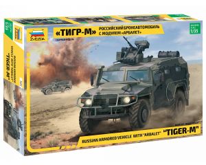 1/35 RUSSIAN ARMOURED VEHICLE WITH ARBALET TIGER-M 3683