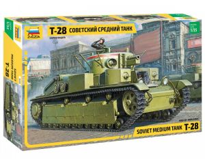 1/35 SOVIET MEDIUM TANK T-28 3694