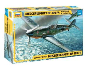 1/48 GERMAN FIGHTER MESSERSCHMITT BF-109 F4 4806