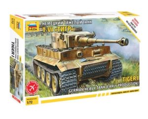 1/72 GERMAN HEAVY TANK EARLY PRODUCTION TIGER I 5002