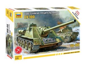 1/72 SOVIET TANK DESTROYER SU-100 5044