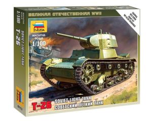 1/100 SOVIET LIGHT TANK T-26 WWII 6113