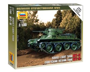 1/100 SOVIET LIGHT TANK BT-5 WWII 6129