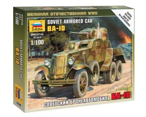 1/100 SOVIET ARMORED CAR BA-10 WWII 6149