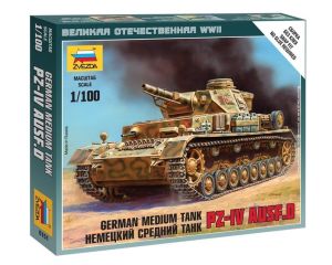 1/100 GERMAN MEDIUM TANK PZ-IV AUSF.D WWII 6151