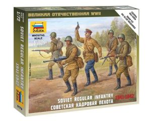 1/72 SOVIET REGULAR INFANTRY 1941-1942 WWII 6179