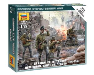 1/72 GERMAN ELITE TROOPS 1941-1943 WWII 6180