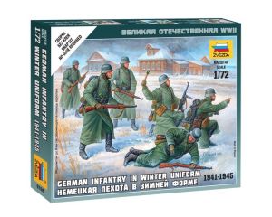 1/72 GERMAN INFANTRY IN WINTER UNIFORM 1941-1945 WWII 6198