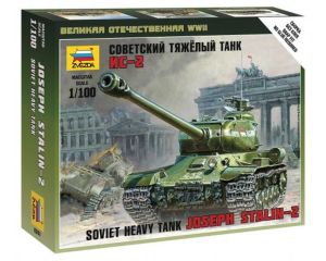 1/100 SOVIET HEAVY TANK JOSEPH STALIN-2 WWII 6201