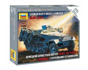 1/100 GERMAN HEAVY ROCKET LAUNCHER SD.KFZ.251/1 AUSF.B 6243