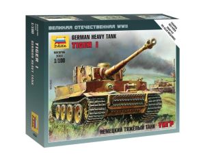 1/100 GERMAN HEAVY TANK TIGER I WWII 6256