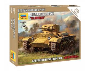1/100 BRITISH INFANTRY TANK VALENTINE II WWII 6280